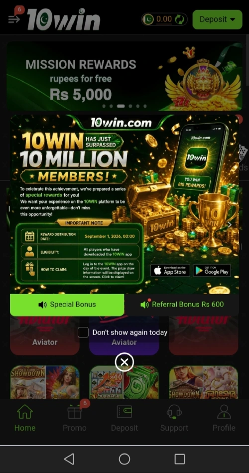 10Win Game APK – A Fresh Mobile Gaming Guide for Pakistan 1