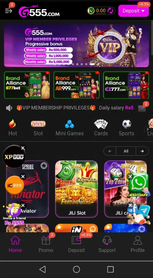 G555 Game – Modern Online Gaming App for Pakistani Players 1